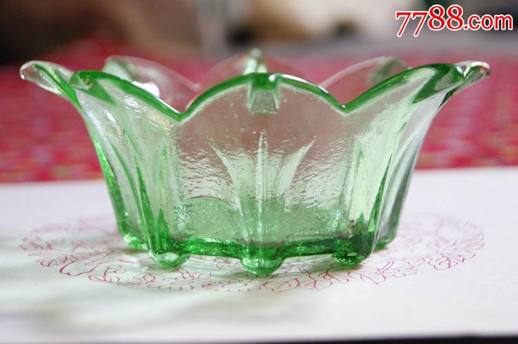 绿色玻璃果盘2-se37204452-玻璃器皿-零售-7788收藏